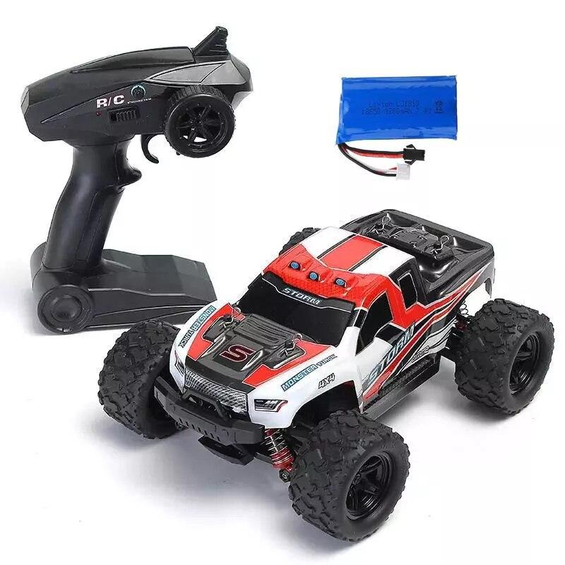 New 4WD Rc Car 2.4GHz Rc Car All Terrain High Speed Car Monster Truck 45 Km/h 1:18 Off-road Truck Toy Children Birthday Gift