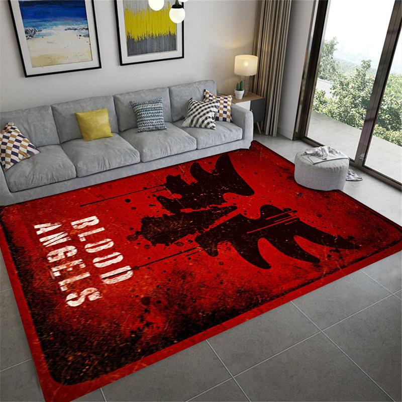 2025 New Blood Angels Cool Carpet Rug for Living Room Bedroom Home Sofa Decoration,Kids Play Non-slip Floor Mat09