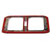 For Toyota Rav 4 Rav4 5 Gen -2025 Center Console Armrest Box AC Outlet Vent Flame Trim Stainless Steel Accessories