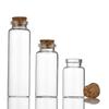 30mm Bayonet Cork Glass Wishing and Message Bottle for Agarwood Tea or Reagents
