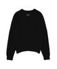 Nigaennikol Soft Boucle Ls Sweater_Black