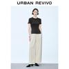 UR 2025 Women's Elastic Waist Wide-Leg Pants