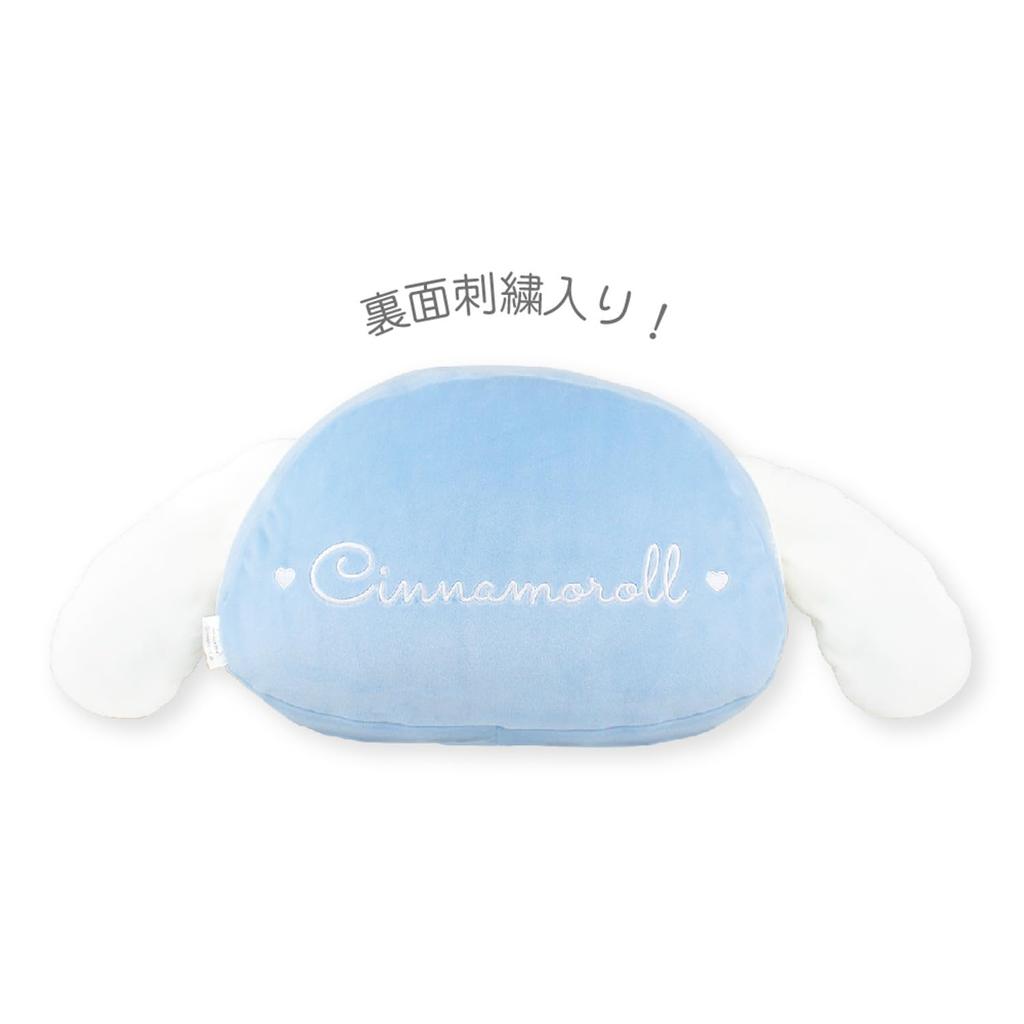 Tees Factory Sanrio Characters Soft Face Cushion, UruuruHangyodon, Approx. H300 x W348 x D90mm (excluding parts), SR-5529190HD