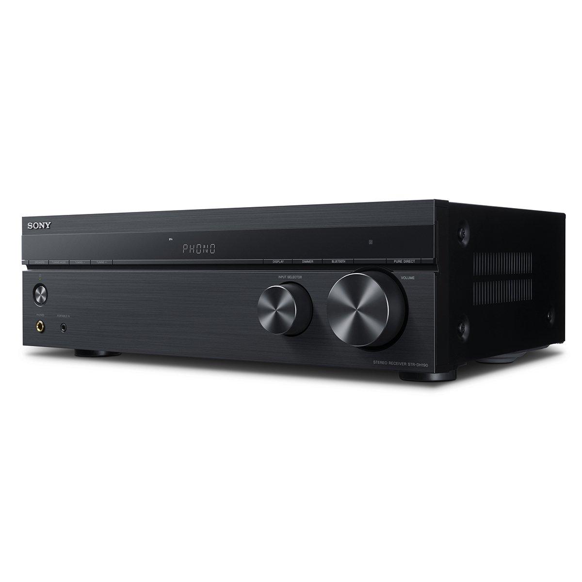 

Sony stereo amplifier Bluetooth phono input compatible STR-DH190