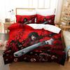 Kpop Hellsing Alucard Bedding Set 3 Piece Duvet Cover Set Gothic Vampire Bedroom Decor All Sizes For Kpop Fans