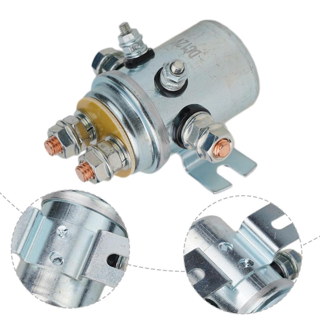 12V přepínací solenoid pro naviják nebo zvedací plošinu terénní 4x4 vyprošťovací vozidlo