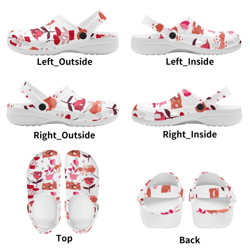 Colorful Printed EVA Casual Clogs Men Women Comfortable Breathable Slip On Lightweight Shoes Soft Sole Summer Sandals Daily Wear