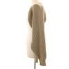 TAN Made In Japan Wool Blend Long Sleeve Knit Bolero F Beige Women Used