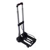 Portable Foldable Dolly Cart With Retractable Handle Wheels Aluminum Alloy Plastic Foldable Hand