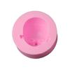Silicone Doll Face Mold for Chocolate Candy Making 3D Baby Head Mold Easy