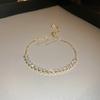 Electroplated Zircon Sun Love Bracelet Niche Sweet Versatile Bracelet Temperament Light Luxury High-end Jewelry Women