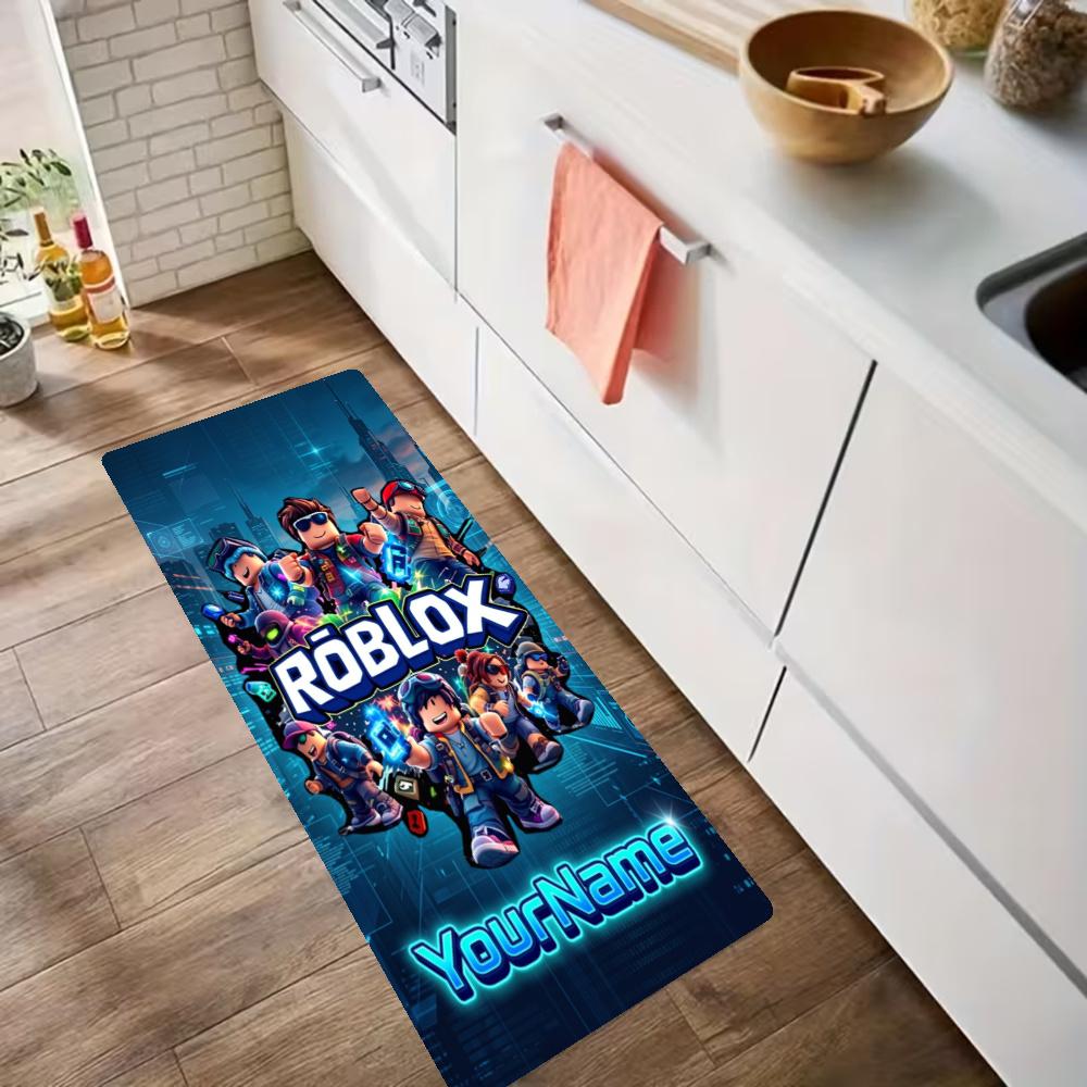 Roblox Customize Your Name Kitchen Rug Runner Rug Laundry Mat Hallway Entryway The Best Gift Choice
