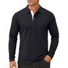 Men's Color Button Lapel Long Sleeve Top Men's Casual Fashion Long Sleeve Top