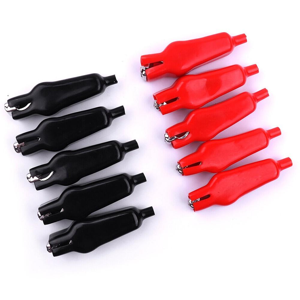 

Надміцні затискачі з ізольованою ПВХ оболонкою Безпечні та прості у використанні 10pcs