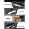 Outdoor Protable Stainless Steel Sharp Paring Folding Knife Pocket EDC Utility Knife for Camping Fruit Cutting Tool
