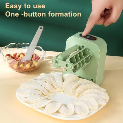 USB-oplaadbare elektrische dumplingmaker met lepel Moderne dumplingwikkelaar Automatische dumplingmakermal