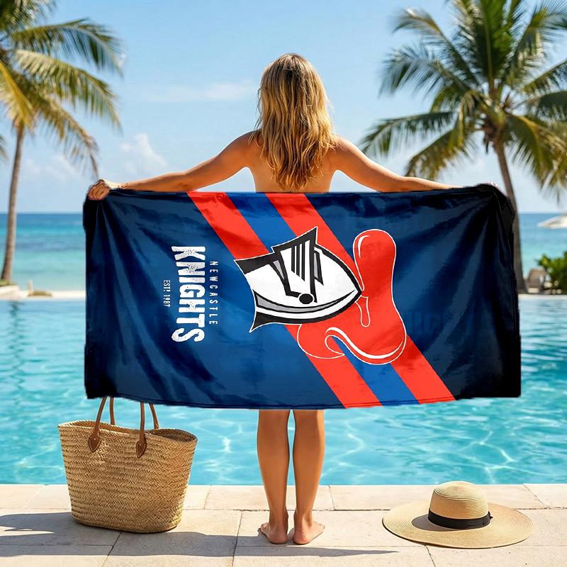 Knights Fashion Beach Towel: Ideal for Summer Adventures Soft, absorbent and quick drying suitable for swimming and bathing