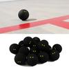 Bola de Squash de Competição de Jogador Profissional Dois Pontos Amarelos Acessório de Baixa Velocidade