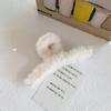 Winter New Style Large Plush Catch Clip Korean Shark Hairpin Hairpin Wedding Hair Jewelry Available