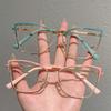 Retro Anti-blue Light Glasses Lightweight Large Frame Eyewear Square Frame Myopia Glasses  Student