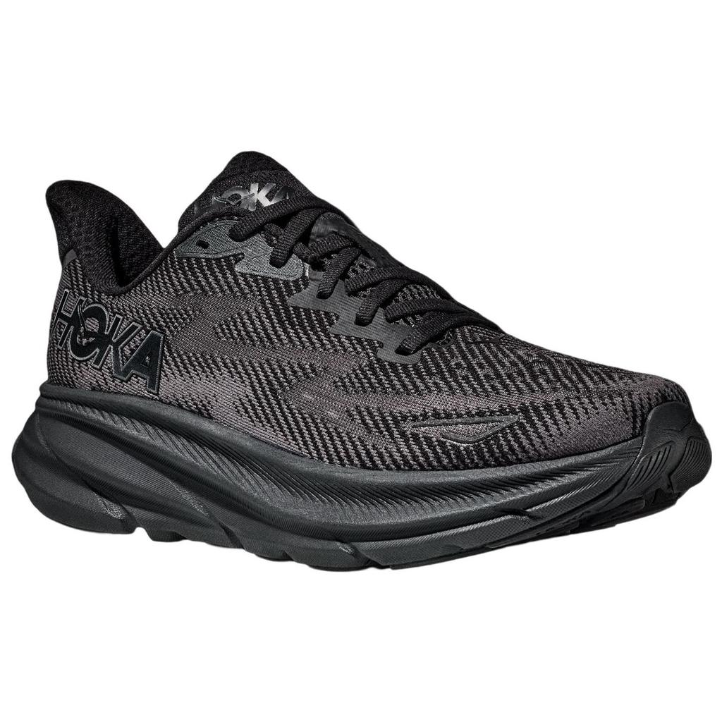 Zapatillas HOKA Clifton 9 2E Ancho Triple Negro Hombre 1132210-BBLC