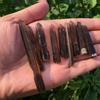 Raw Smoky Quartz Crystal Point With Natural Lines And Cracks For Healing And Spiritual Practice