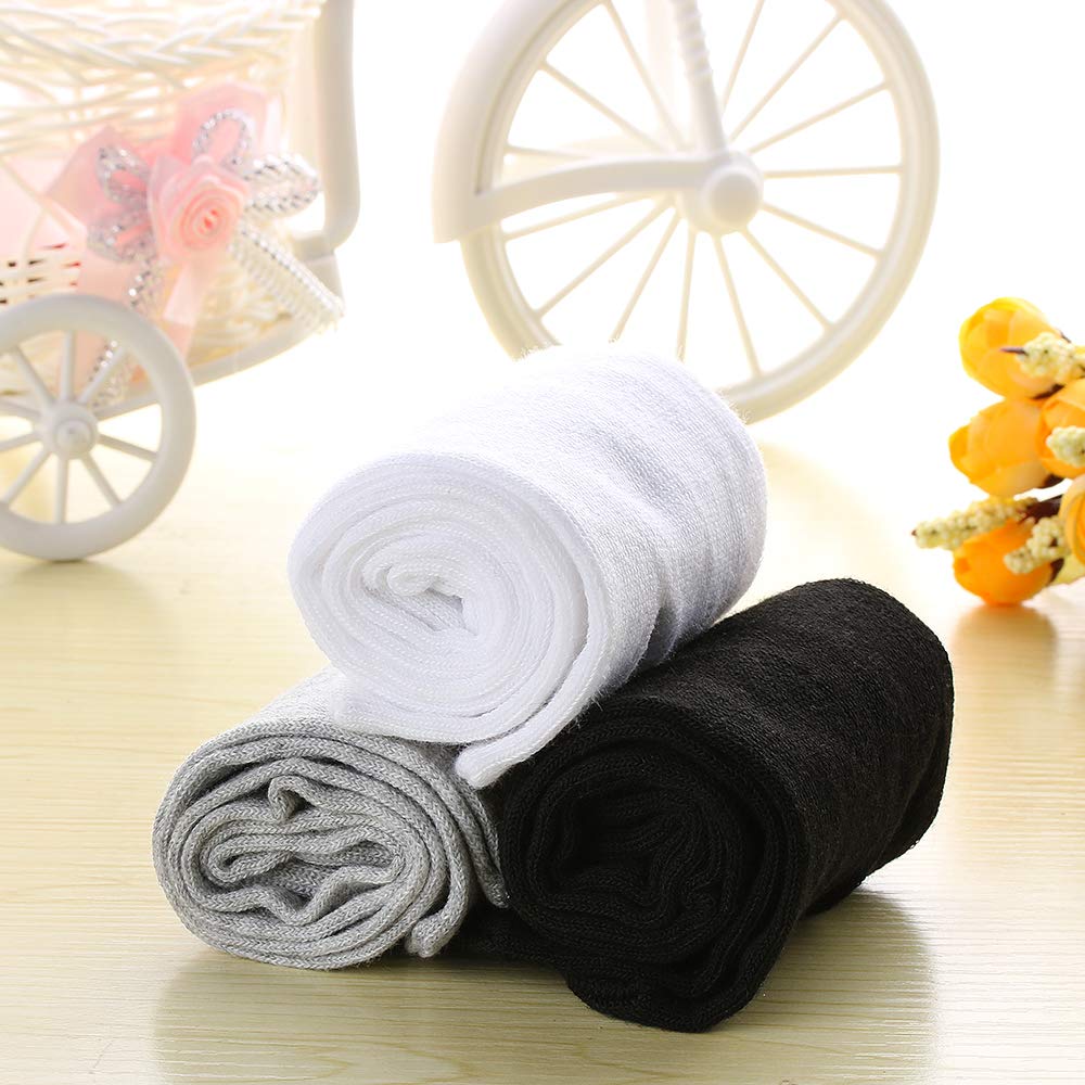 Tabi Ankelsockor En Storlek Passar Alla och [Yesallwas] Strumpor, Längd, Svart, 3-pack, Tvåtåad Bomull, Alla, Herr Dam