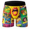 Xi Yin Men's Mid-Length Boxer Briefs – European Size, Four-Corner Style