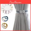 Chic Magnetic Curtain Tiebacks Featuring Braided Ball Buckle For Home Dcor