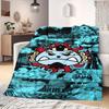 ONE PIECE Straw Hat Pirates Print Blanket Warm Comfortable Flannel Blanket Suitable for Bedrooms,Sofas, Beds,Chairs -QIAO116