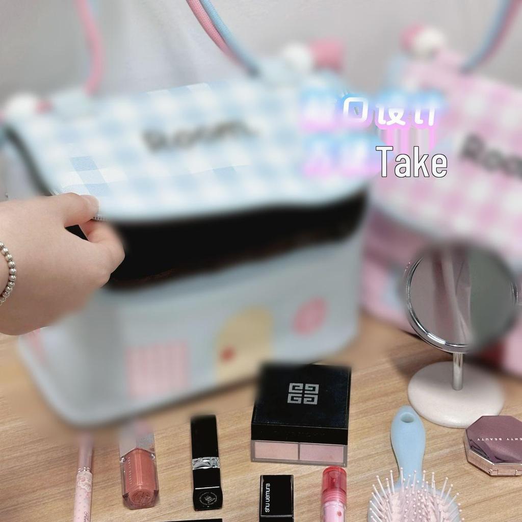 Kompakter mehrschichtiger Make-up- und Hautpflege-Organizer - Großes Fassungsvermögen, reisefreundlich, fleckenabweisend