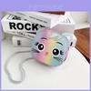 Children Cute Cartoon Mini Shoulder Bag With Pu Leather For Daily Use