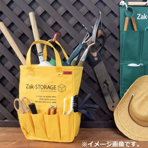 Takagi Zak-STORAGE Craftsman's Tote, Large, Green, CMT-300LG