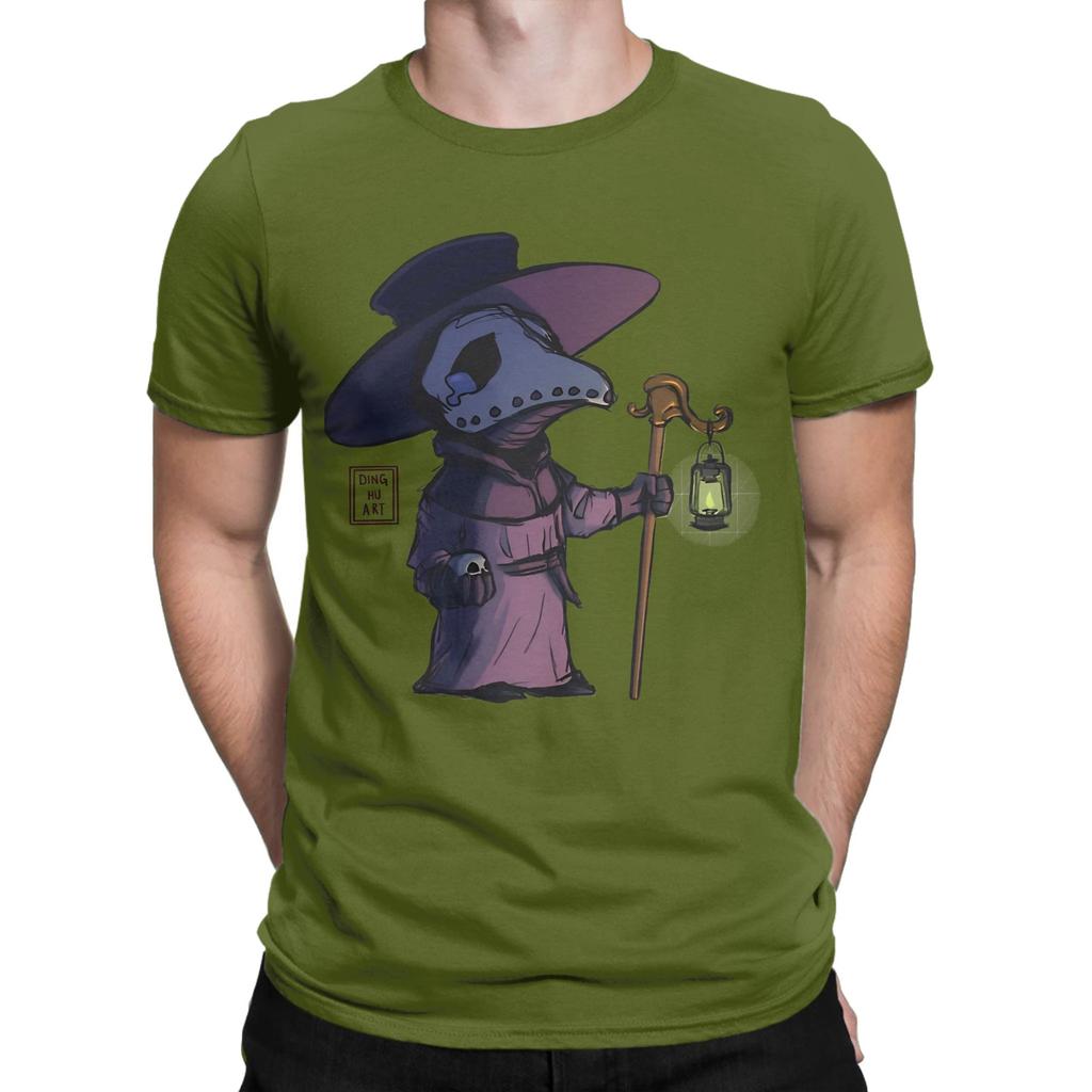 Cute Sad Plague Doctor Funny 100 Cotton Tshirt Depeche Band Mode Tees Tops For Unisex