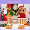 Cute Gingerbread Man Stretchable Ornament For Cheerful Christmas Home Decoration