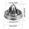 Stainless Steel Citrus Juicer Lid for 3.38inch Mason Jar Dishwasher Safe Manual Fruit Press with Ergonomic Handle