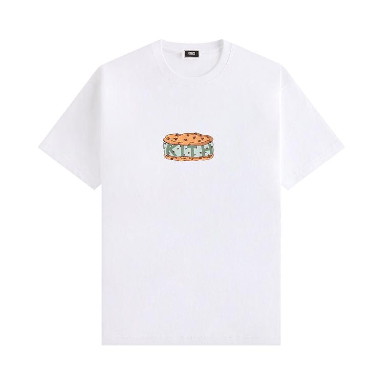 Kith Treats Mint Chip Tee White Men Tops KHT030195-101 XL