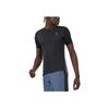 On Color Block High Performance Running Sports Crew Neck Short Sleeve T-Shirt Men Tops Black Dark-Gray 102.00289