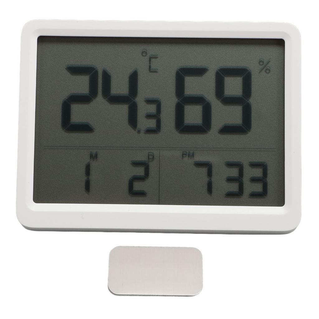 LCD Temperature Humidity Meter Professional 4 Inch Large Screen Accurate High Sensitivity Digital Indoor Thermometer