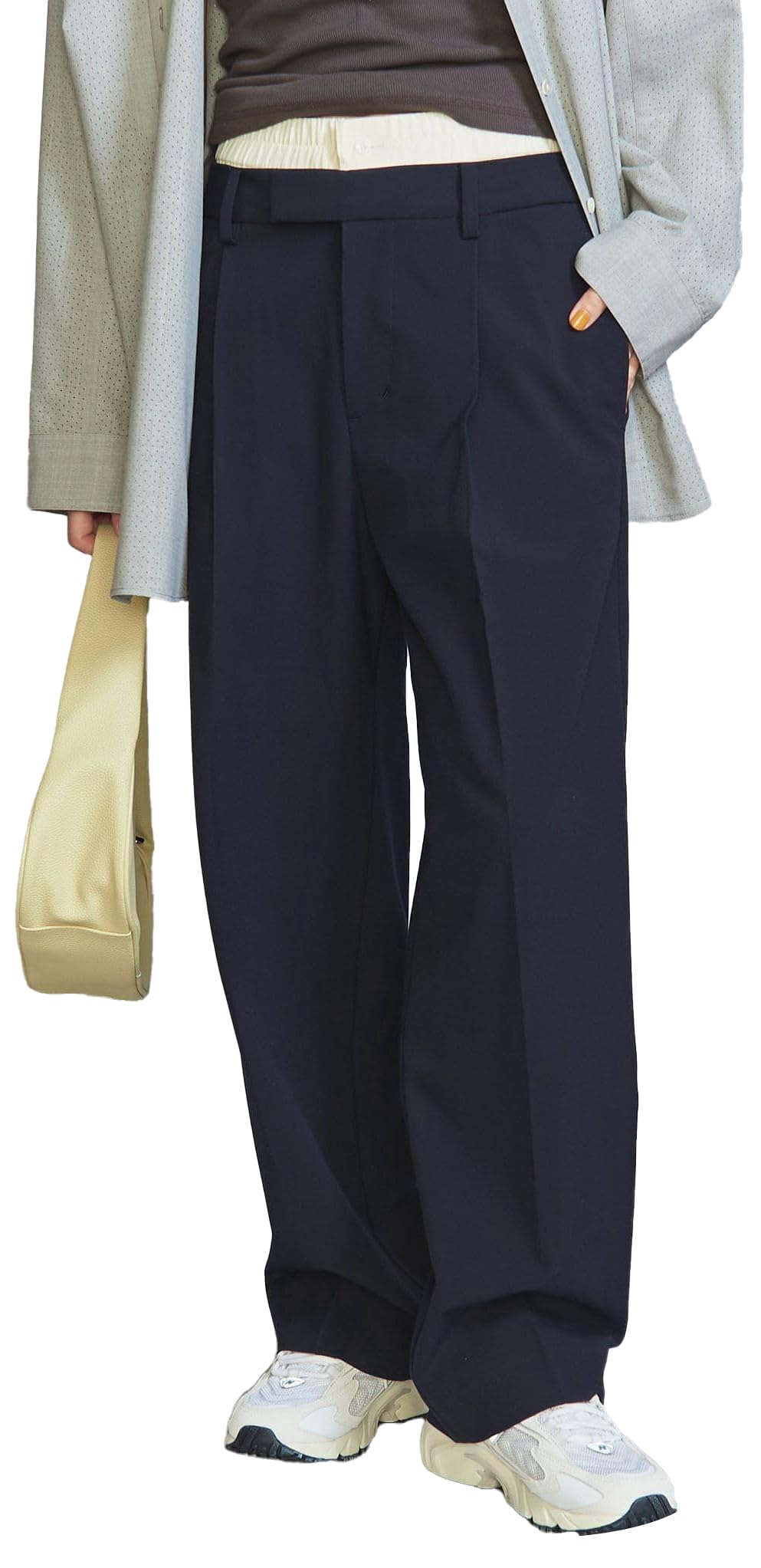 

Широкие брюки Youth United Layered Tuck 16141056369 7950 M [Beauty & Arrows] ТЕМНО-СИНИЙ(79)
