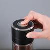 SX Men's Double-Layer Glass Tea Infuser Bottle