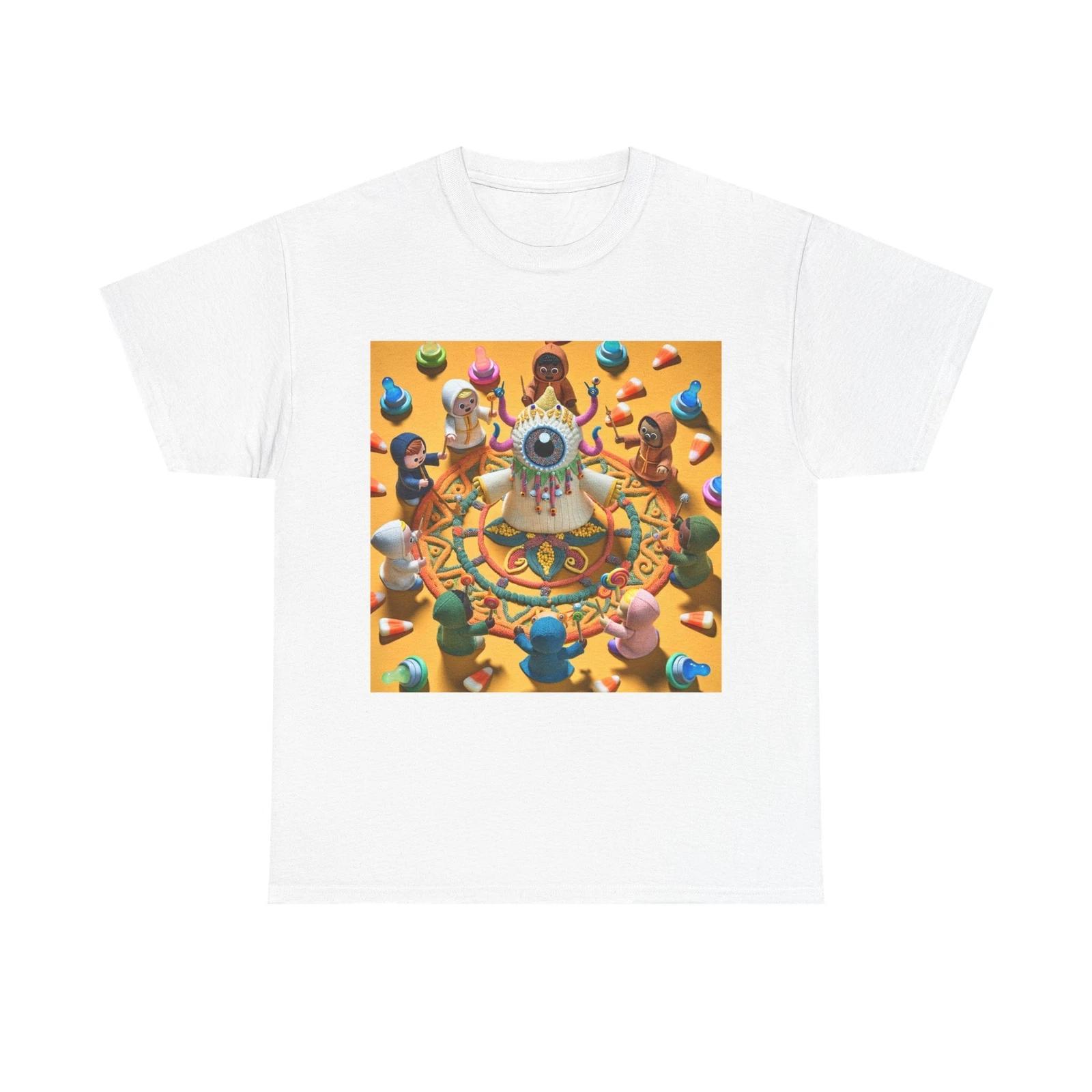 Unisex Adult T Shirt Kawaii Eldritch Baby Cults L