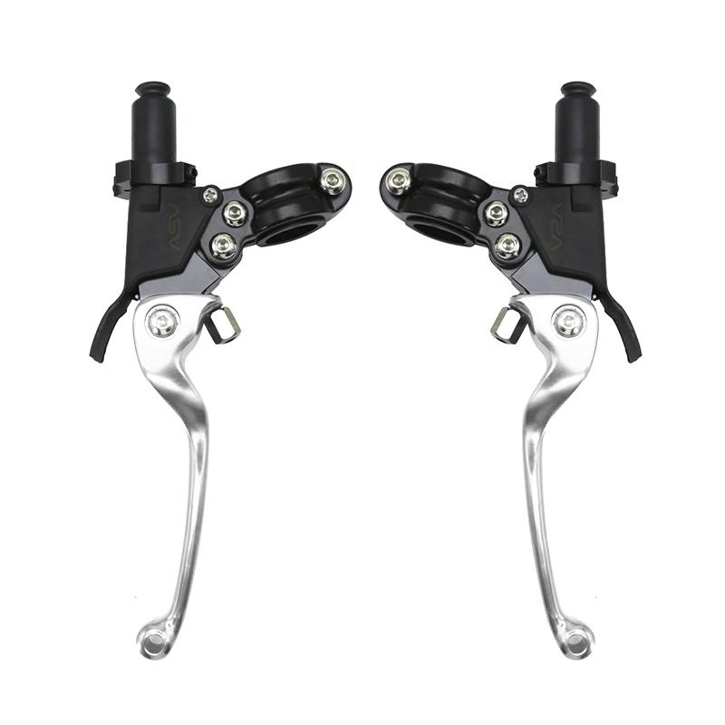 Alconstar Pair of Motorbike Handle CNC Moto Plating Colorful Brake Clutch For CRF KLX YZF RMZ Dirt Bike