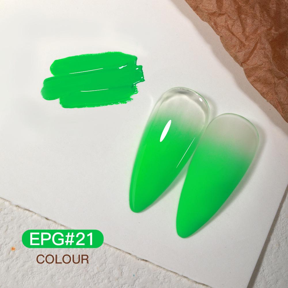 AS Rouge Pat Gel Nail Polish: High Saturation, Thick Gradient Blush Smudge Gel