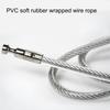 Cable Lock for Cycling Helmets Travel Luggage Security Combination Passwords Lock Cable Padlock Motorcycle Helmets Lock
