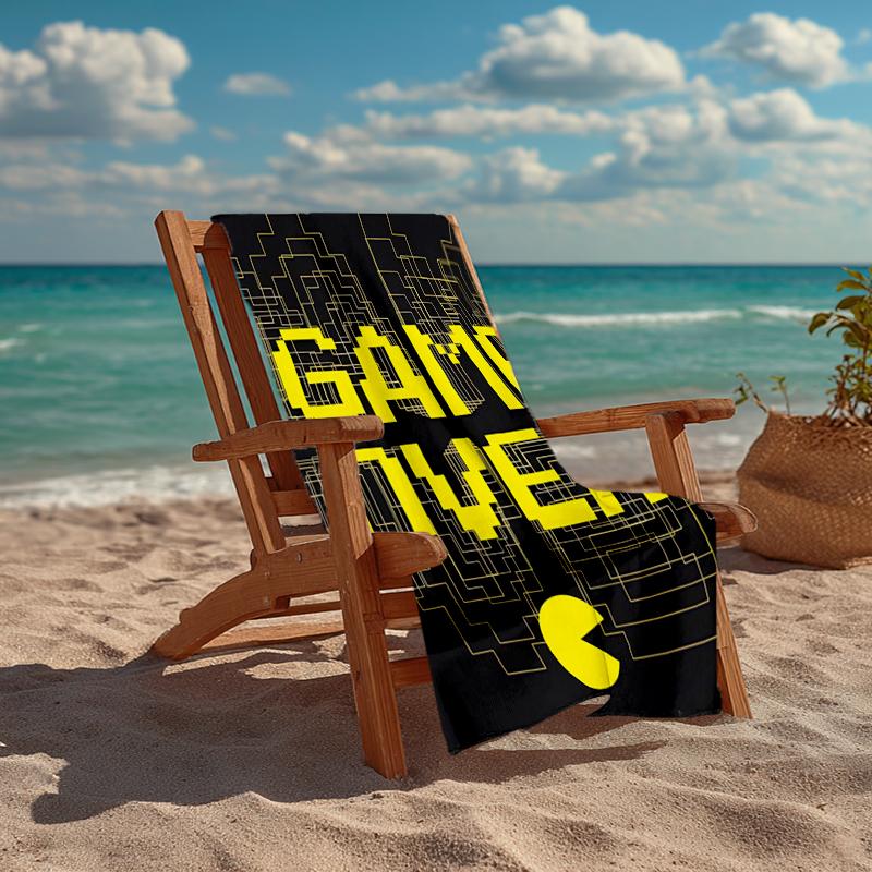 Pixel Game Fashion Beach Towel: Ideal for Summer Adventures Soft, absorbent and quick drying suitable for swimming and bathing