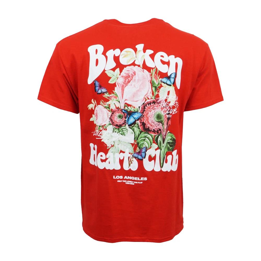 Fashion Nova Borken Hearts T Shirt S