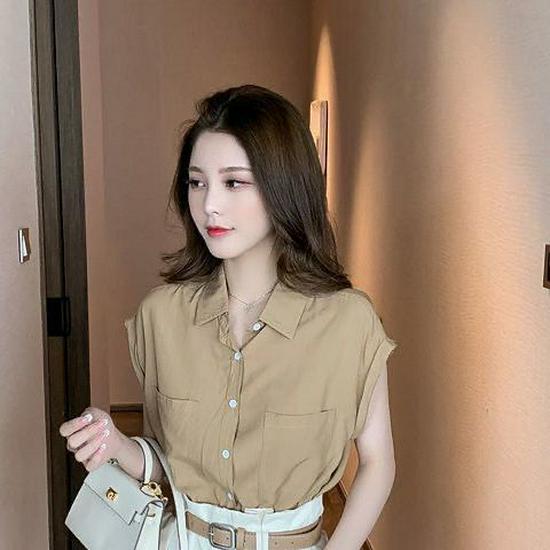 Spring 2026 Korean Style Sleeveless Shorts Set with Dimensional Decoration for Light-Skinned Wear