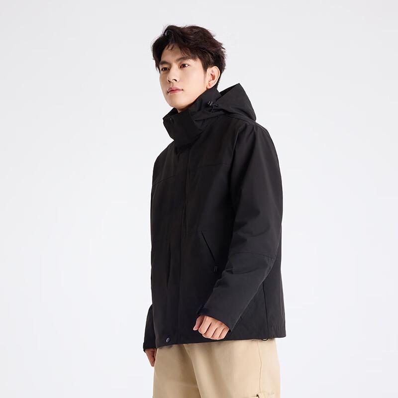 Unisex 3-in-1 Hooded Windbreaker Jacket