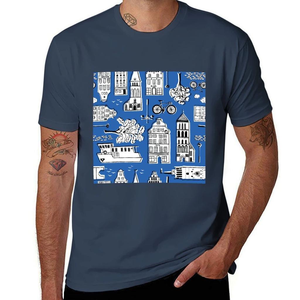 Old Town Tshirt Basic Breathable Solid Color Tshirt